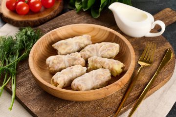 Голубці з грибами